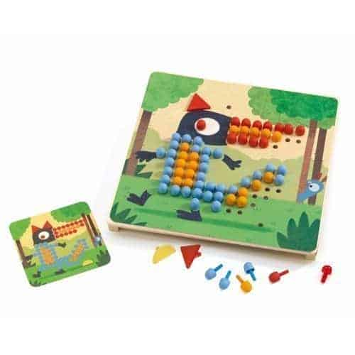 Brainkid Toys - Mosaico Rigolo 2 Mosaico Rigolo by Djeco