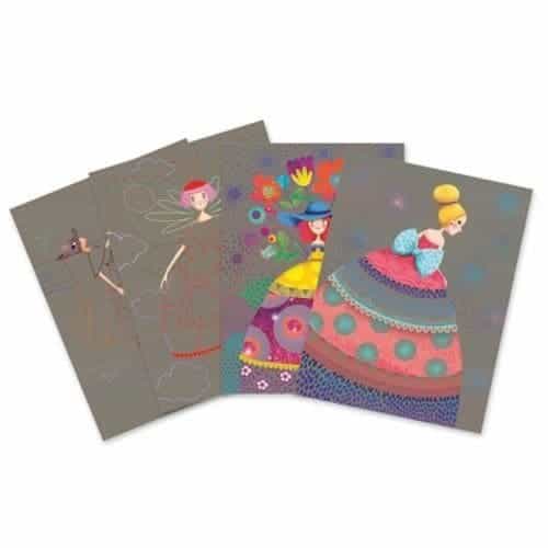 Brainkid Toys - Beauties Ball Scratch Cards 2 Beauties Ball Scratch Cards