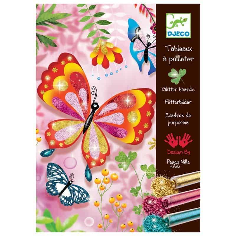 Brainkid Toys - Create Glitter Boards Butterflies 1 Create Glitter Boards Butterflies