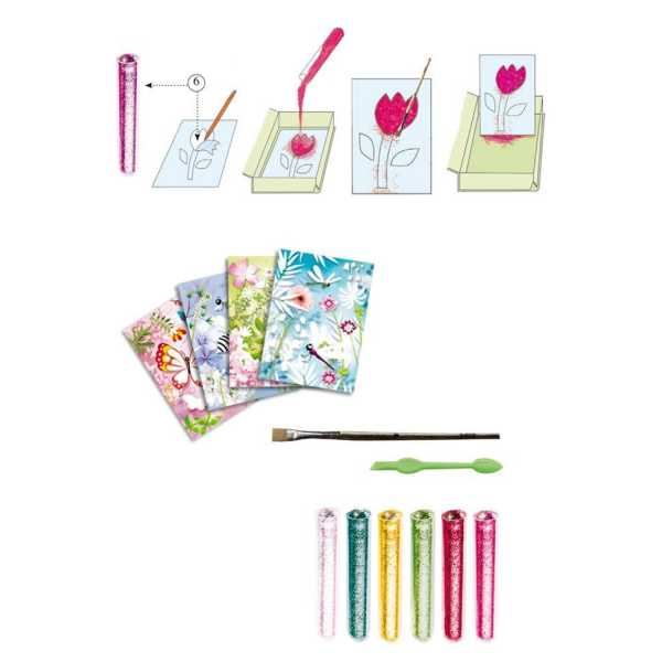Brainkid Toys - Create Glitter Boards Butterflies 3 Create Glitter Boards Butterflies - Image 3