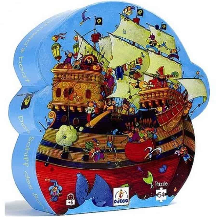 Brainkid Toys - Puzzle Pirate Ship 54pcs 1 Puzzle Pirate Ship 54pcs