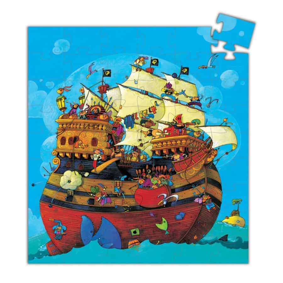 Brainkid Toys - Puzzle Pirate Ship 54pcs 2 Puzzle Pirate Ship 54pcs - Image 2