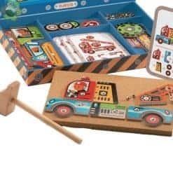 Brainkid Toys - Peg And Pin Vehicles 9 Peg And Pin Vehicles - Image 5