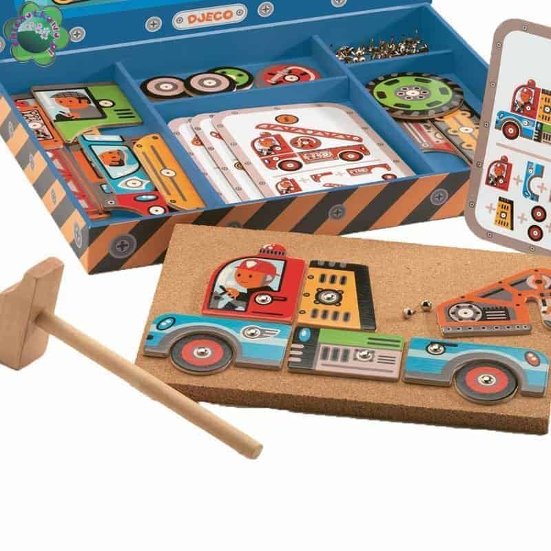 Brainkid Toys - Peg And Pin Vehicles 5 Peg And Pin Vehicles - Image 5