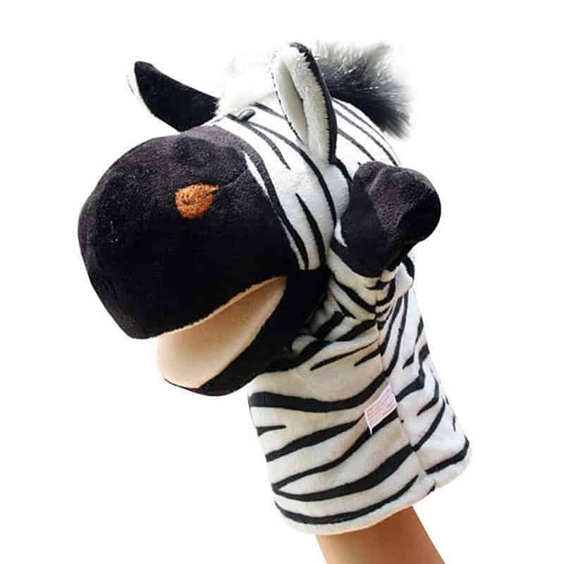 Brainkid Toys - Zebra Handpuppet 1 Zebra Handpuppet