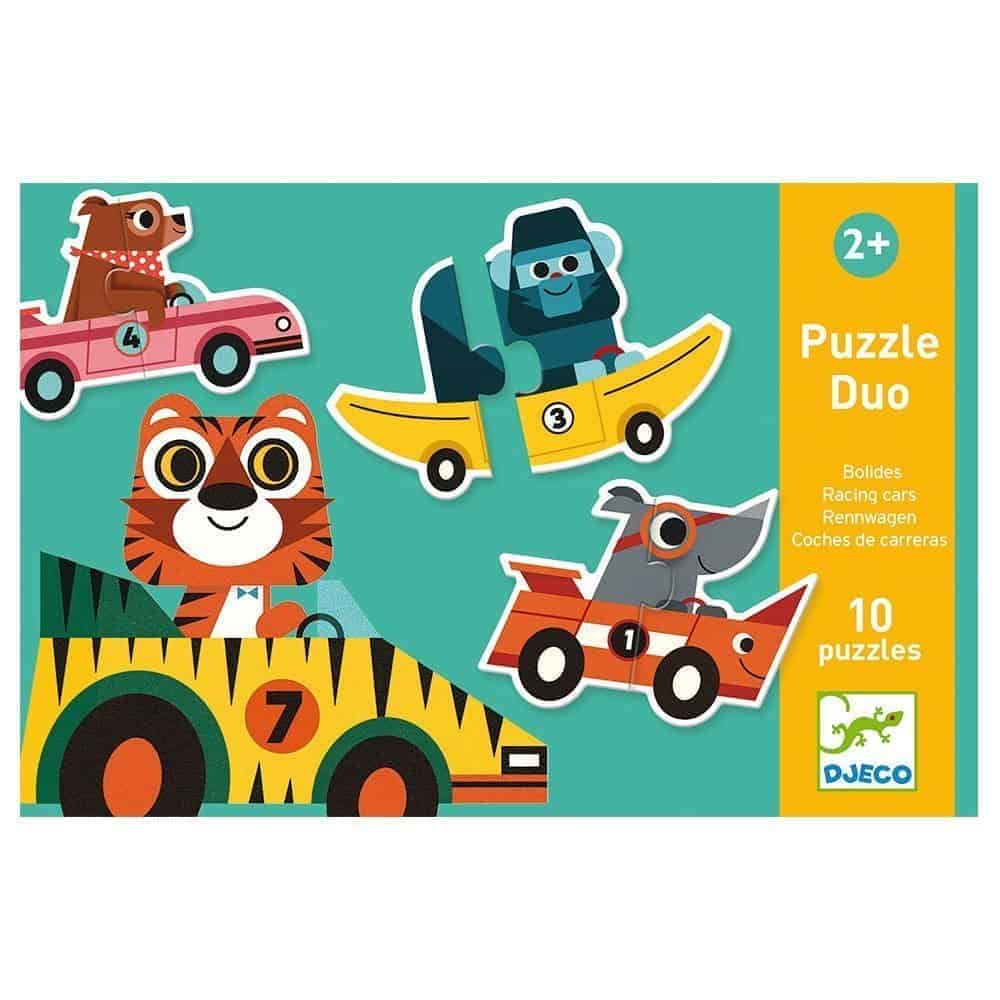 Brainkid Toys - Puzzle Duo Racing Cars 1 Puzzle Duo Racing Cars