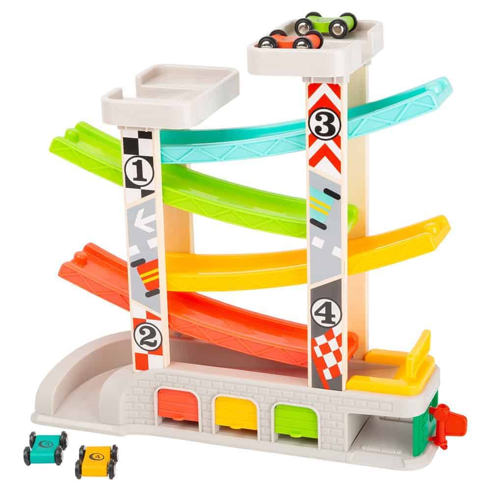 Brainkid Toys - Race Track With Parking Decks 1 Race Track With Parking Decks