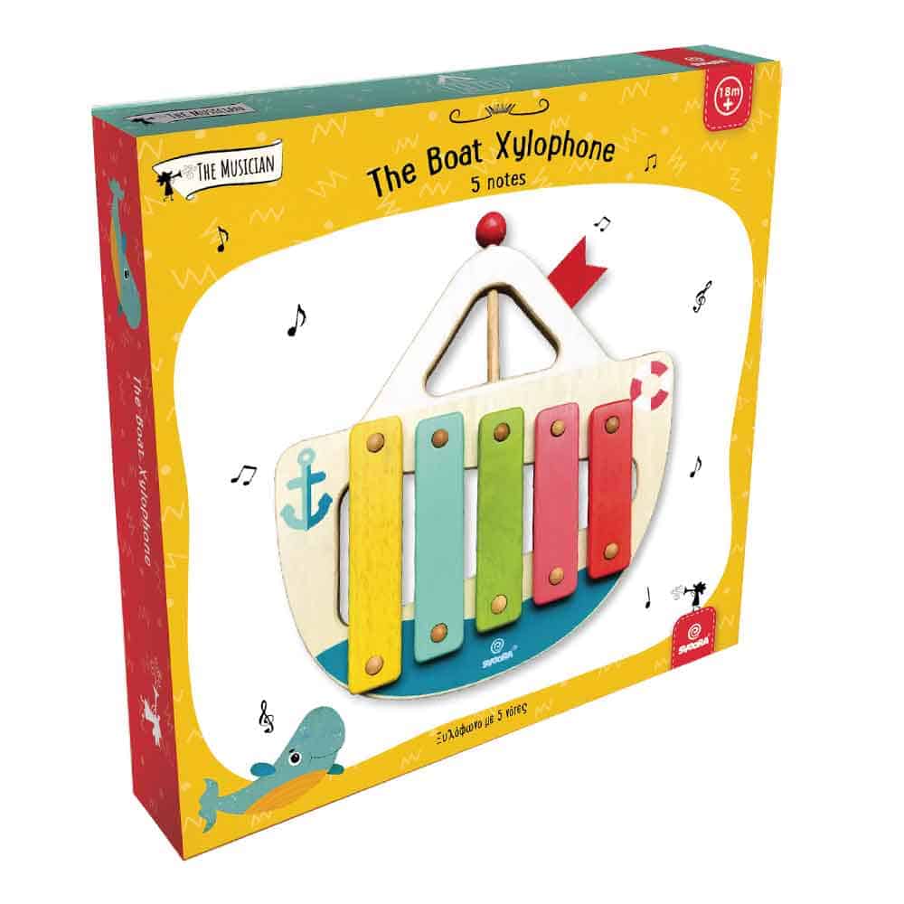 Brainkid Toys - Xyolophone Boat 3 Xyolophone Boat - Image 3