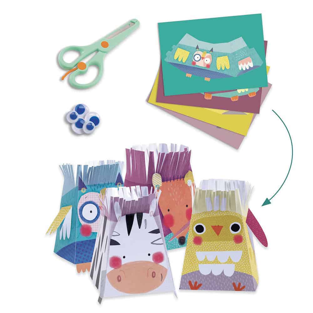 Brainkid Toys - Animal Houses Creativity Kit 2 Animal Houses Creativity Kit - Image 2