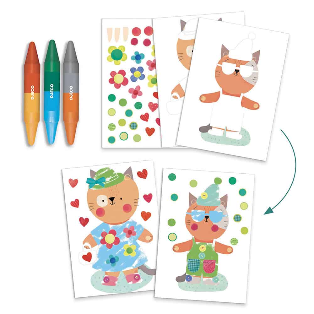 Brainkid Toys - Animal Houses Creativity Kit 4 Animal Houses Creativity Kit - Image 4