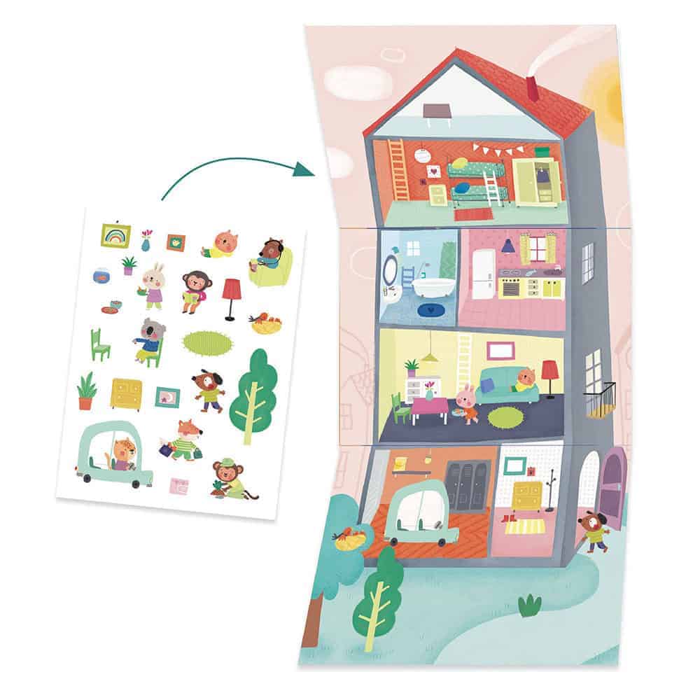 Brainkid Toys - Animal Houses Creativity Kit 7 Animal Houses Creativity Kit - Image 7