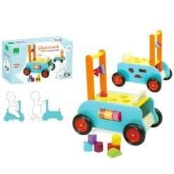 Brainkid Toys - 3-In-1 Push Along Trolley 6 3-In-1 Push Along Trolley - Image 3