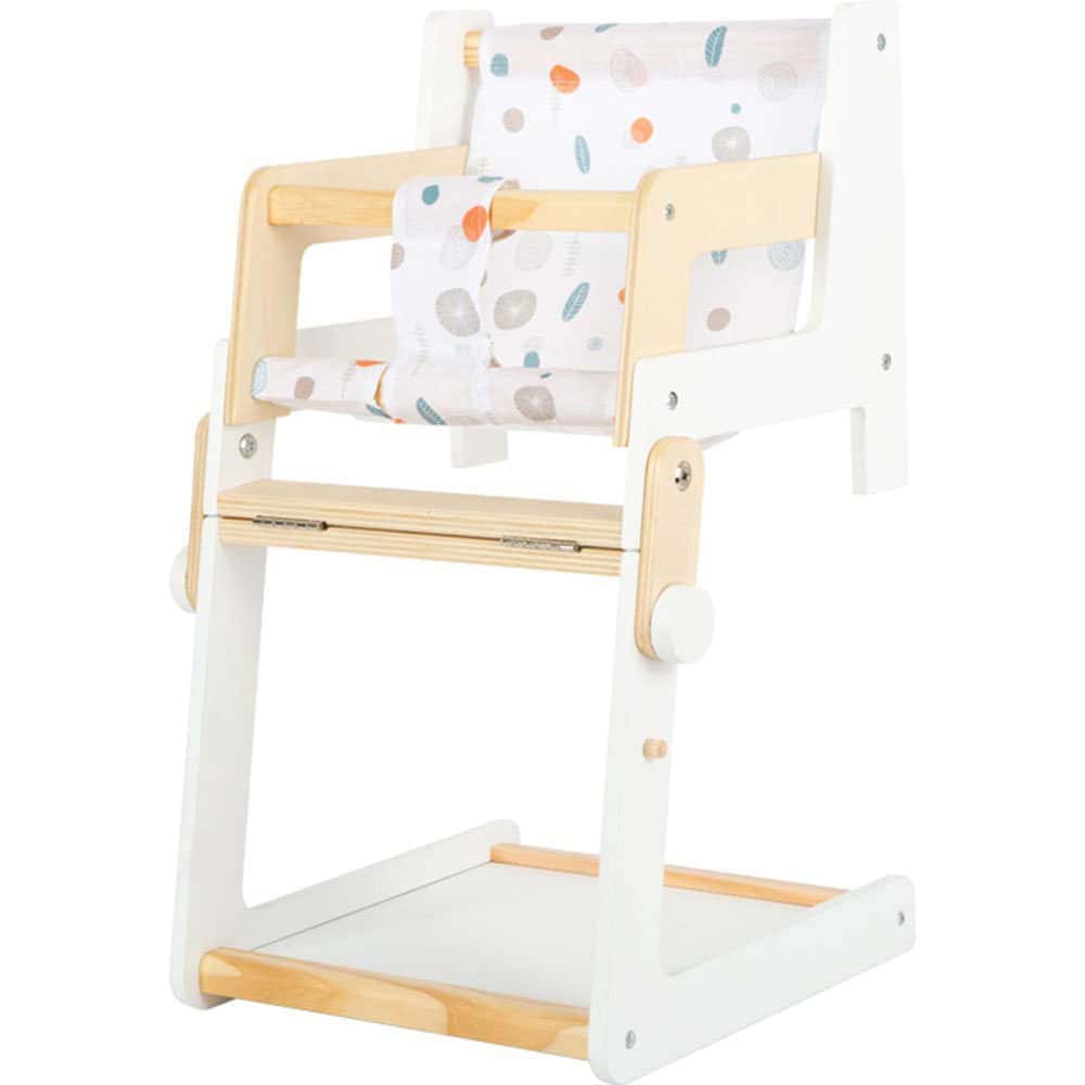 Brainkid Toys - Dolls Highchair Little Button 1 Dolls Highchair Little Button