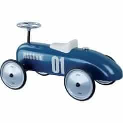 Alternative view of Blue Vintage Car