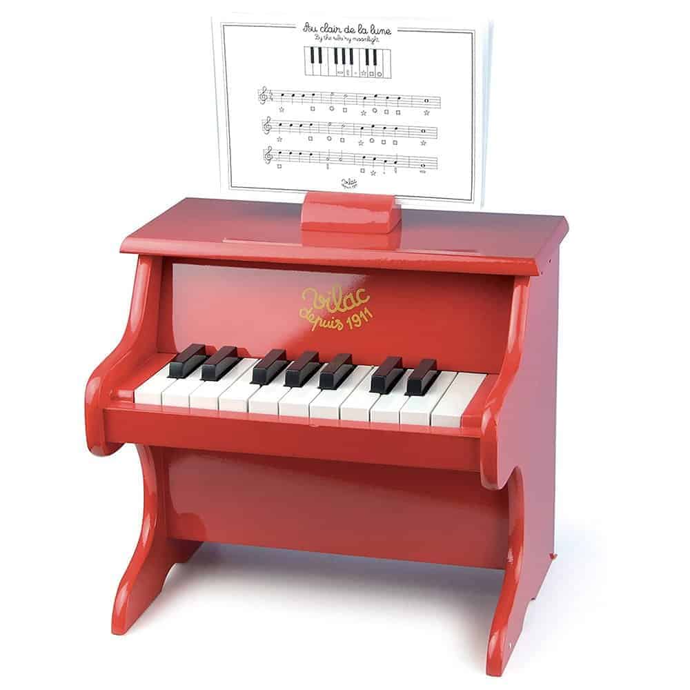 Brainkid Toys - Red Piano With Scores 2 Red Piano With Scores - Image 2