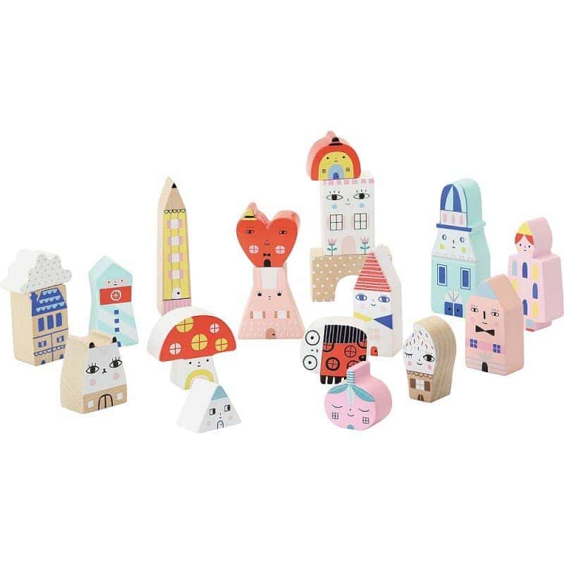 Brainkid Toys - Tiny City Blocks 2 Tiny City Blocks - Image 2