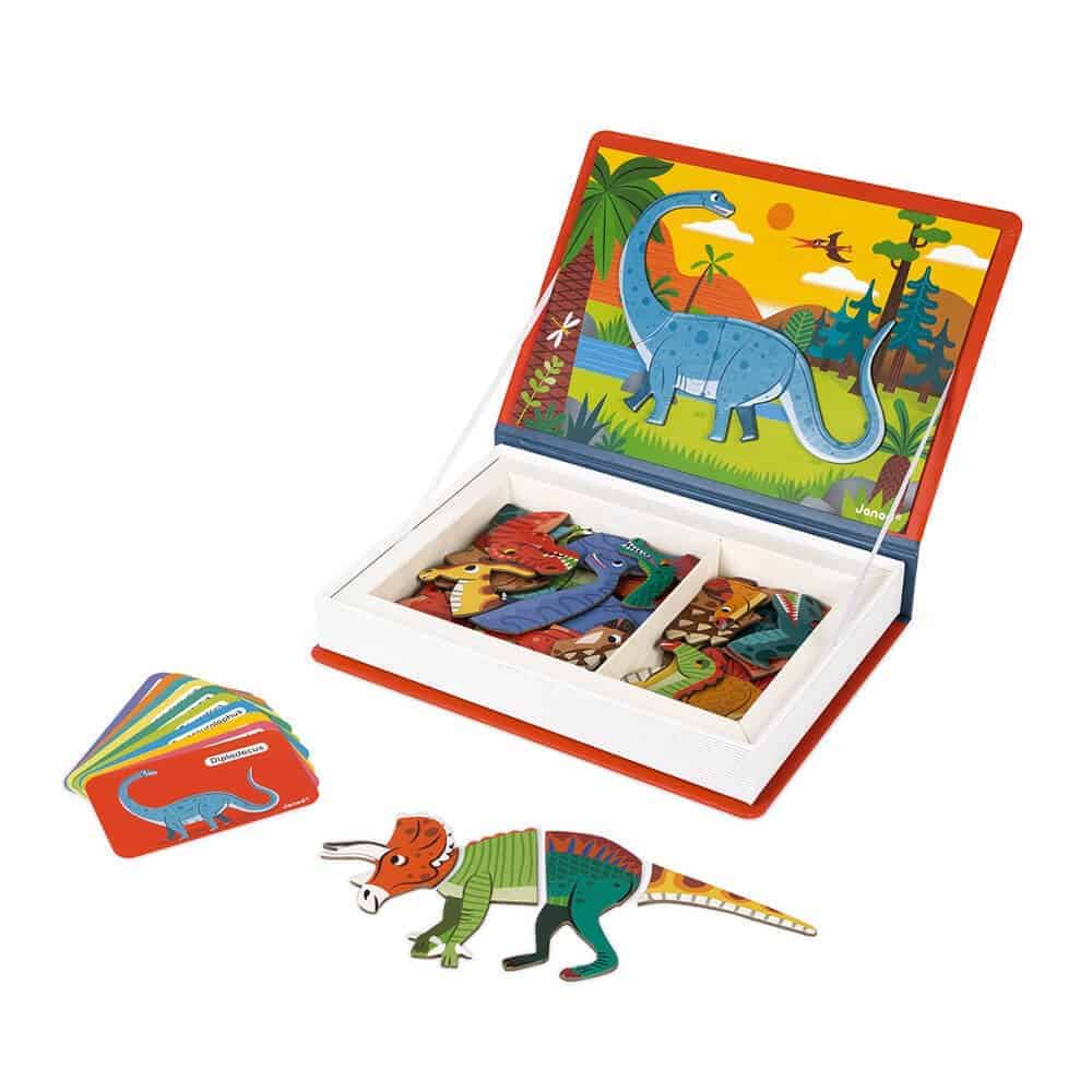 Brainkid Toys - Dinosaurs Magnetic Game 3 Dinosaurs Magnetic Game - Image 3