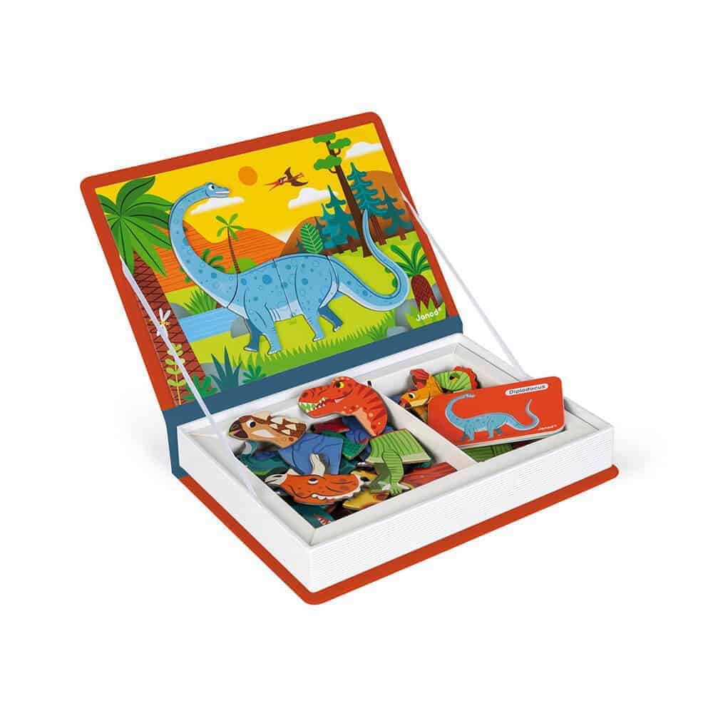 Brainkid Toys - Dinosaurs Magnetic Game 2 Dinosaurs Magnetic Game - Image 2