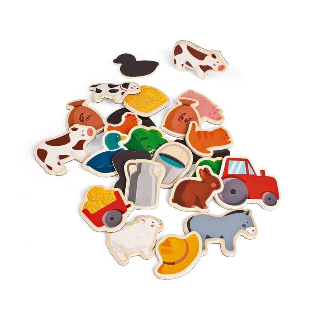 Brainkid Toys - Farm Magnets - 24 Pcs 4 Farm Magnets - 24 Pcs - Image 4