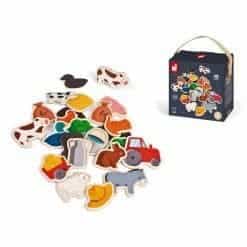 Brainkid Toys - Farm Magnets - 24 Pcs 10 Farm Magnets - 24 Pcs - Image 5