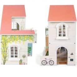 Brainkid Toys - Compact Urban Villa Dollhouse 8 Compact Urban Villa Dollhouse - Image 3