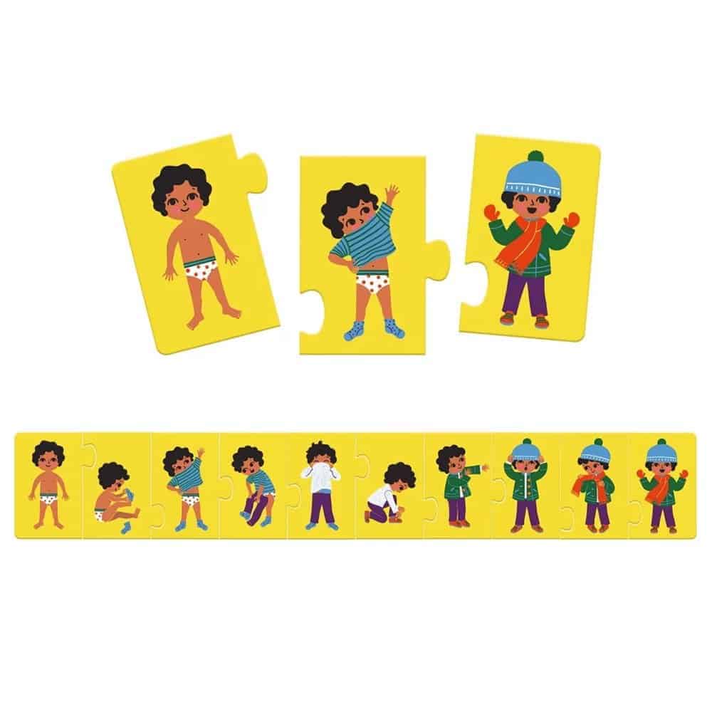 Brainkid Toys - Puzzle Frise IM Dressing Up 2 Puzzle Frise IM Dressing Up - Image 2