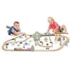 Brainkid Toys - Wooden Train Set Polarb 90Pcs 13 Wooden Train Set Polarb 90Pcs - Image 3