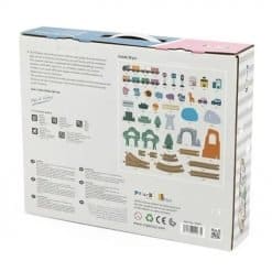 Brainkid Toys - Wooden Train Set Polarb 90Pcs 21 Wooden Train Set Polarb 90Pcs - Image 11