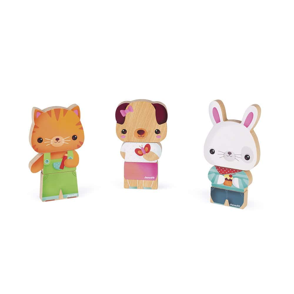 Brainkid Toys - Funny Magnets - Pets 1 Funny Magnets - Pets
