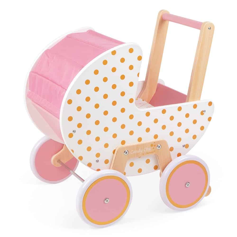 Brainkid Toys - Candy Chic Dolls Pram 4 Candy Chic Dolls Pram - Image 4