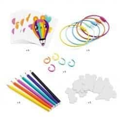 Brainkid Toys - Artistic Plastic - Kawaii Keyring 6 Artistic Plastic - Kawaii Keyring - Image 3