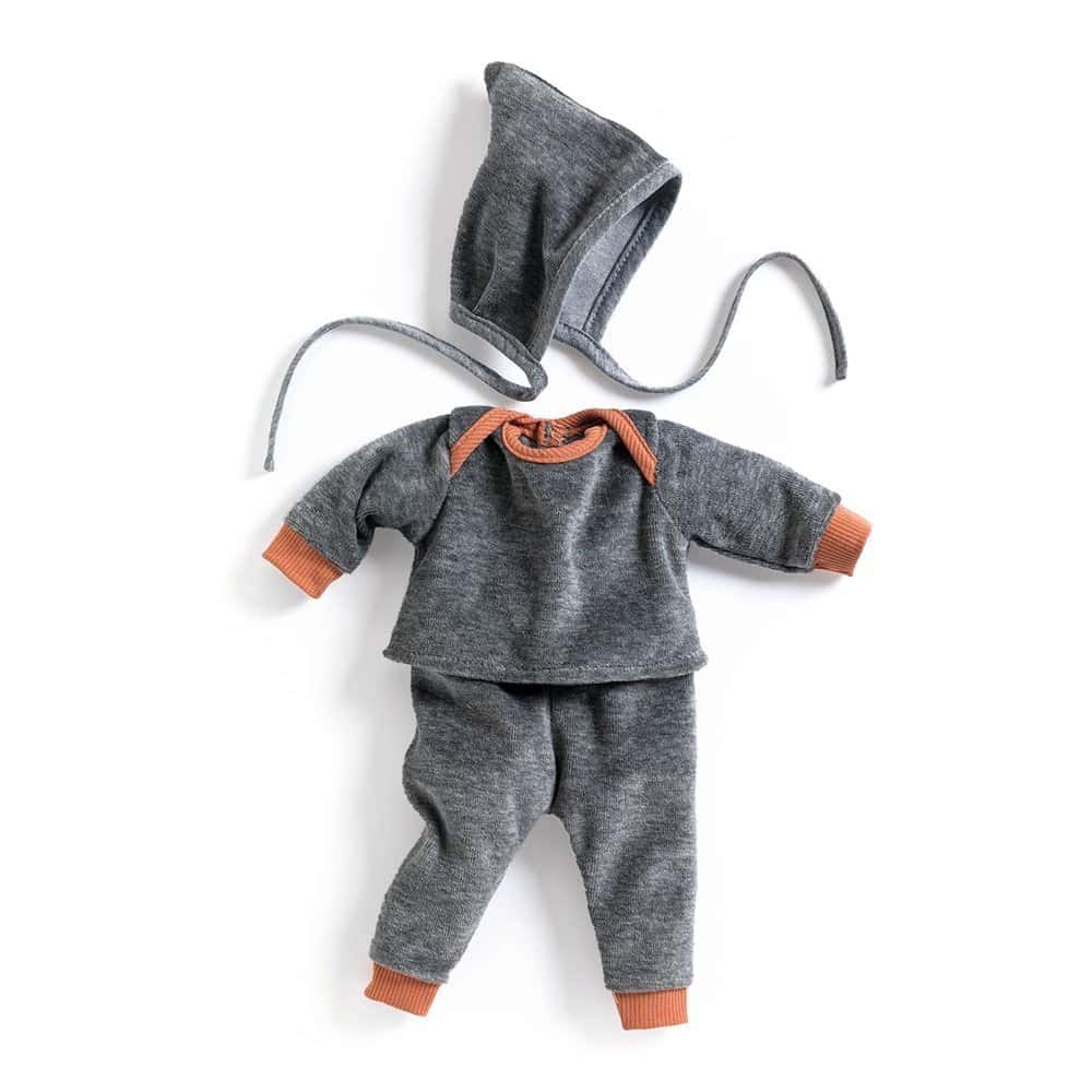 Brainkid Toys - Pearl Gray Doll Clothes 1 Pearl Gray Doll Clothes