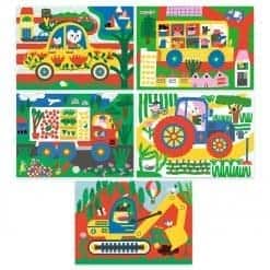 Brainkid Toys - Learning Vehicles Scratch Boards 7 Learning Vehicles Scratch Boards - Image 3