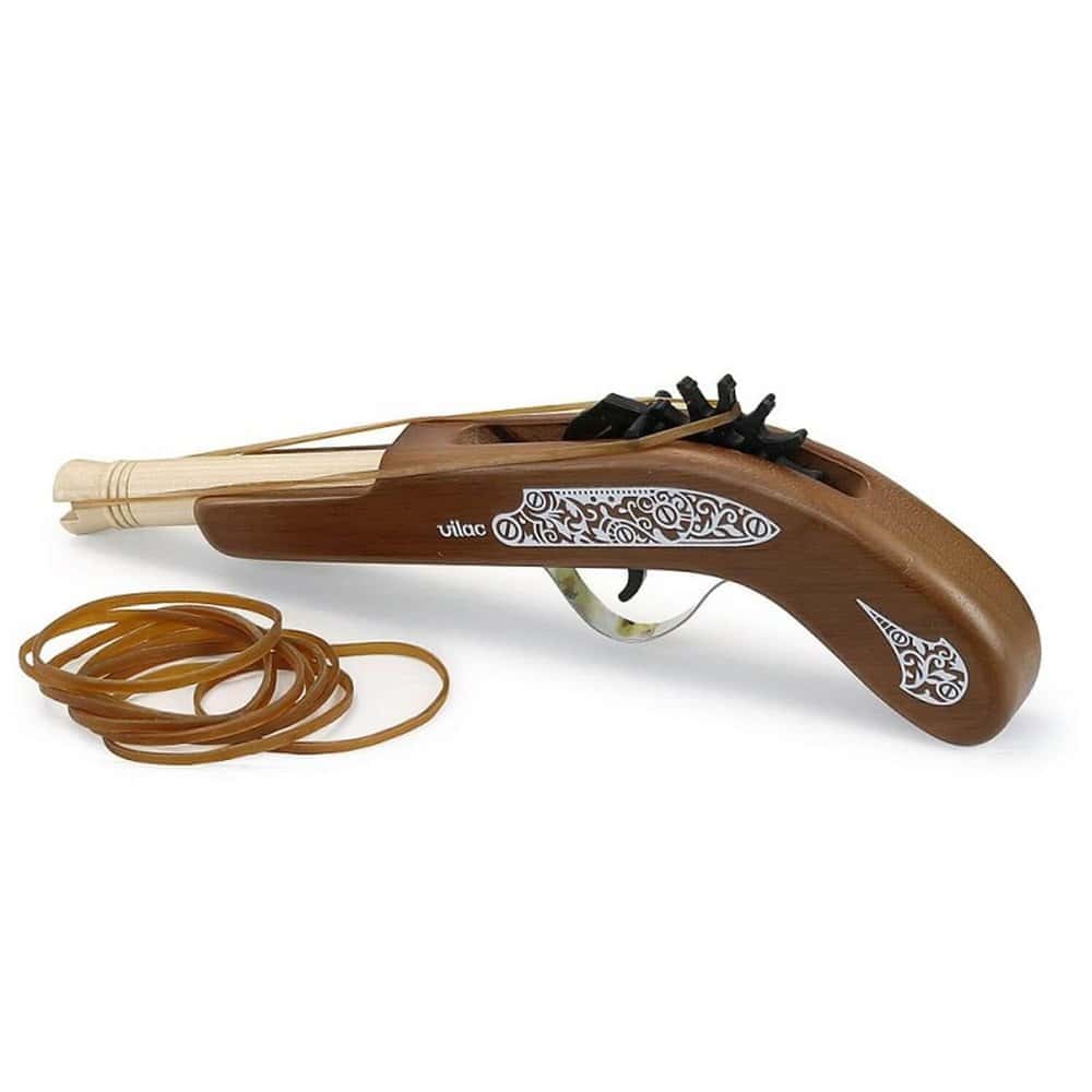 Brainkid Toys - Wooden Gun - Rubber Bands 4 Wooden Gun - Rubber Bands - Image 4