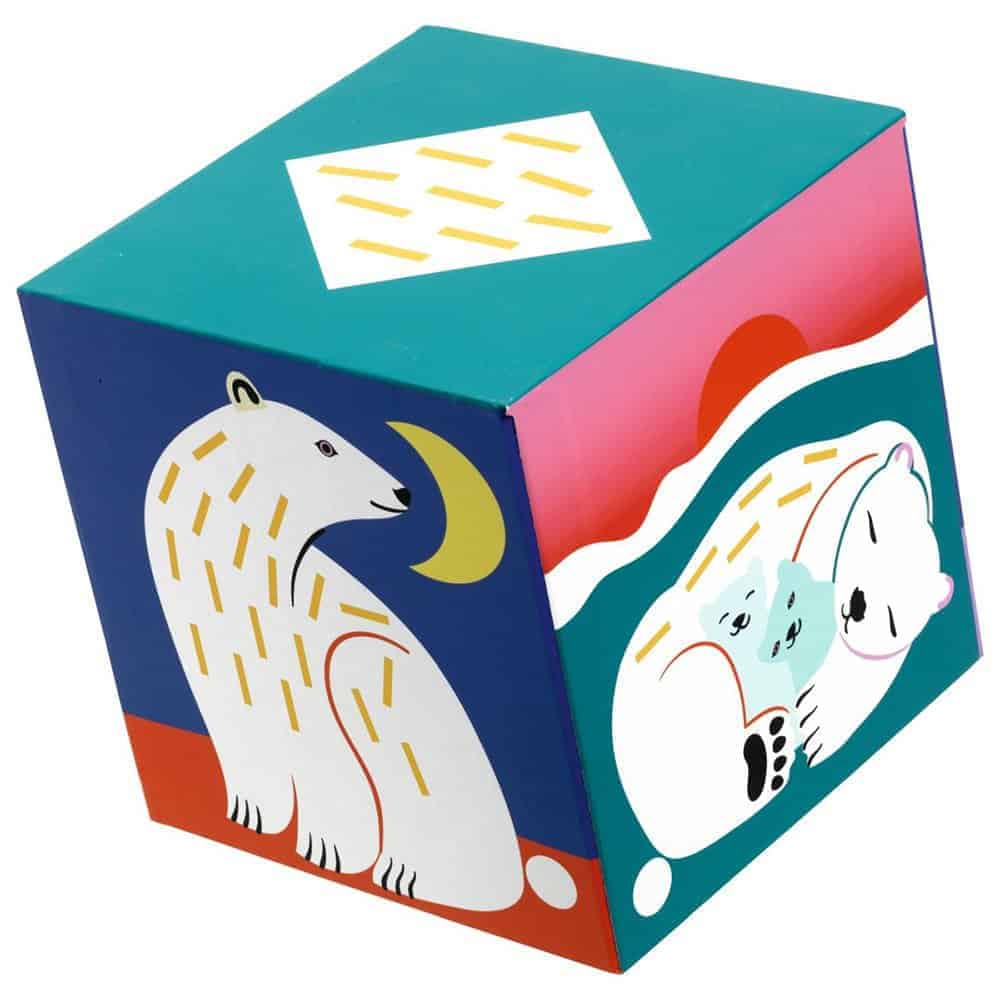 Brainkid Toys - Wild Animals Cubes 4 Wild Animals Cubes - Image 4