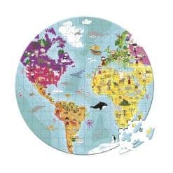 Brainkid Toys - Suitcase Puzzle Blue Planet 208 6 Suitcase Puzzle Blue Planet 208 - Image 3