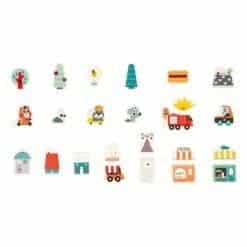 Brainkid Toys - Magnets City 24 Pieces 7 Magnets City 24 Pieces - Image 3