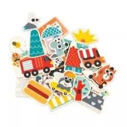 Brainkid Toys - Magnets City 24 Pieces 9 Magnets City 24 Pieces - Image 5