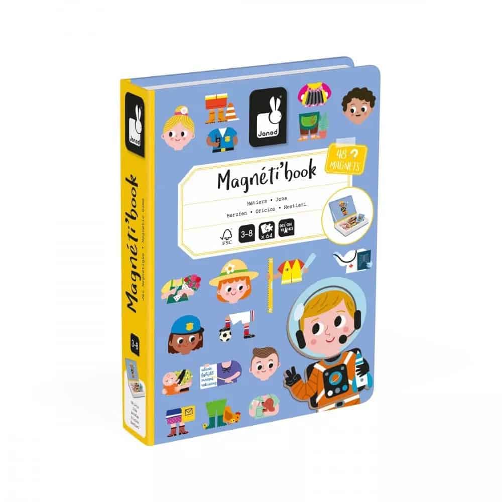 Brainkid Toys - Magnetibook - Jobs 1 Magnetibook - Jobs