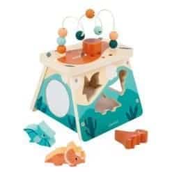Wooden Dinosaur Multi-Activity