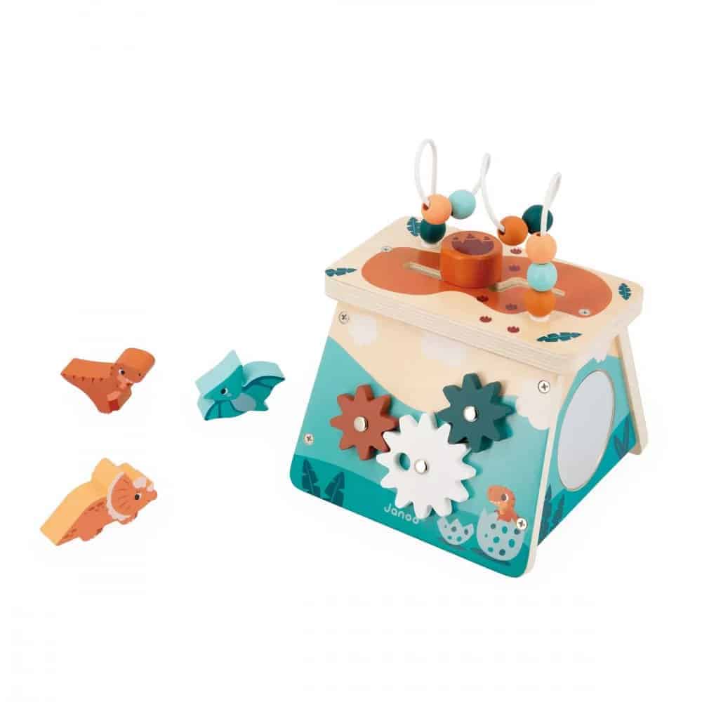 Brainkid Toys - Wooden Dinosaur Multi-Activity 6 Wooden Dinosaur Multi-Activity - Image 6