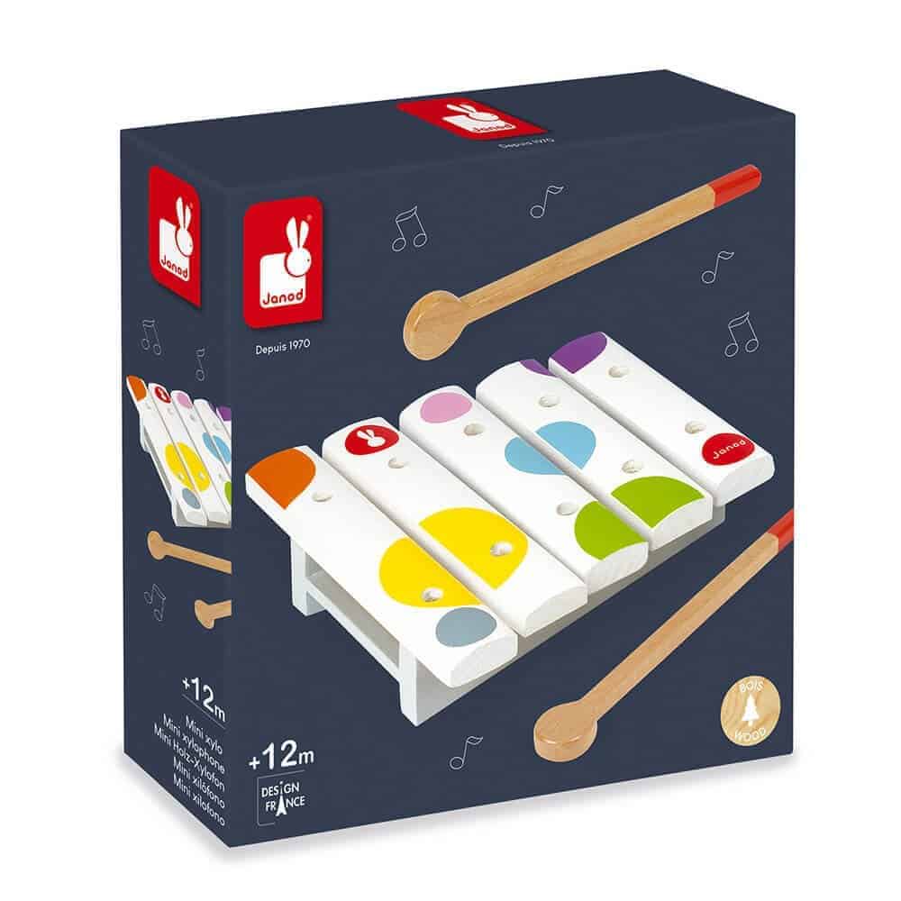 Brainkid Toys - Wooden Mini Xylo Confetti 2 Wooden Mini Xylo Confetti - Image 2