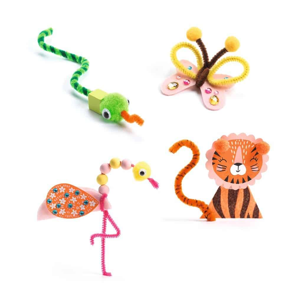 Brainkid Toys - Creativity Kit Jungle Animal 2 Creativity Kit Jungle Animal - Image 2