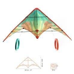 Alternative view of Red Dots Big Kite