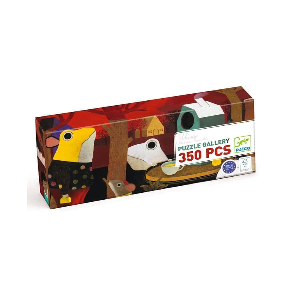 Brainkid Toys - Volcania 350pcs Gallery Puzzle 1 Volcania 350pcs Gallery Puzzle