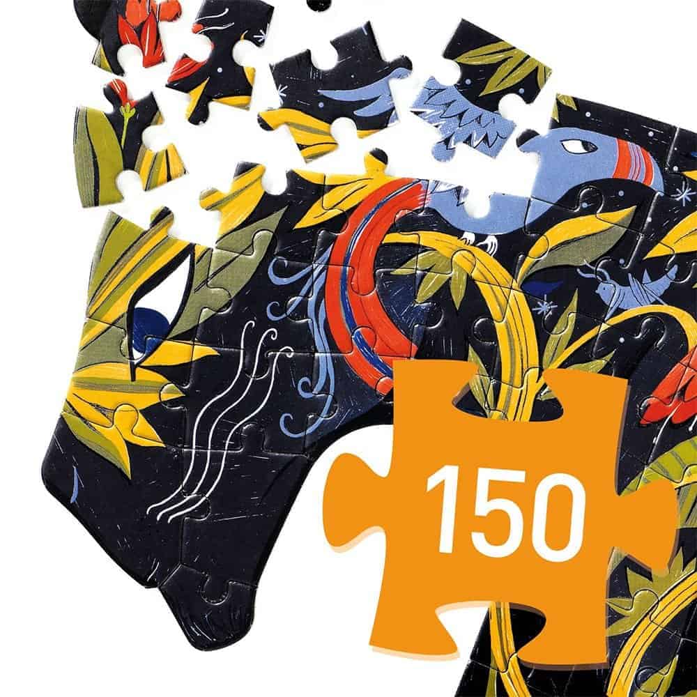 Brainkid Toys - Panther Art-Puzzle 150pcs 4 Panther Art-Puzzle 150pcs - Image 4