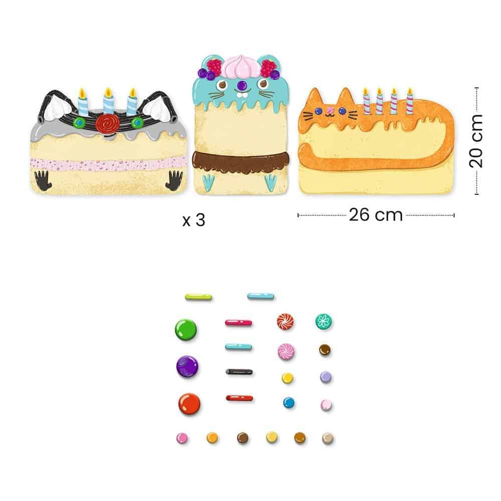Brainkid Toys - Cakes and Sweets Mosaics 4 Cakes and Sweets Mosaics - Image 4