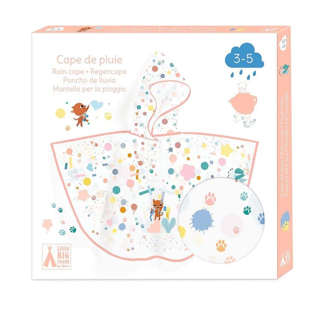 Brainkid Toys - Rain Cape Kitten 1 Rain Cape Kitten
