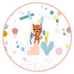 Brainkid Toys - Rain Cape Kitten 8 Rain Cape Kitten - Image 4