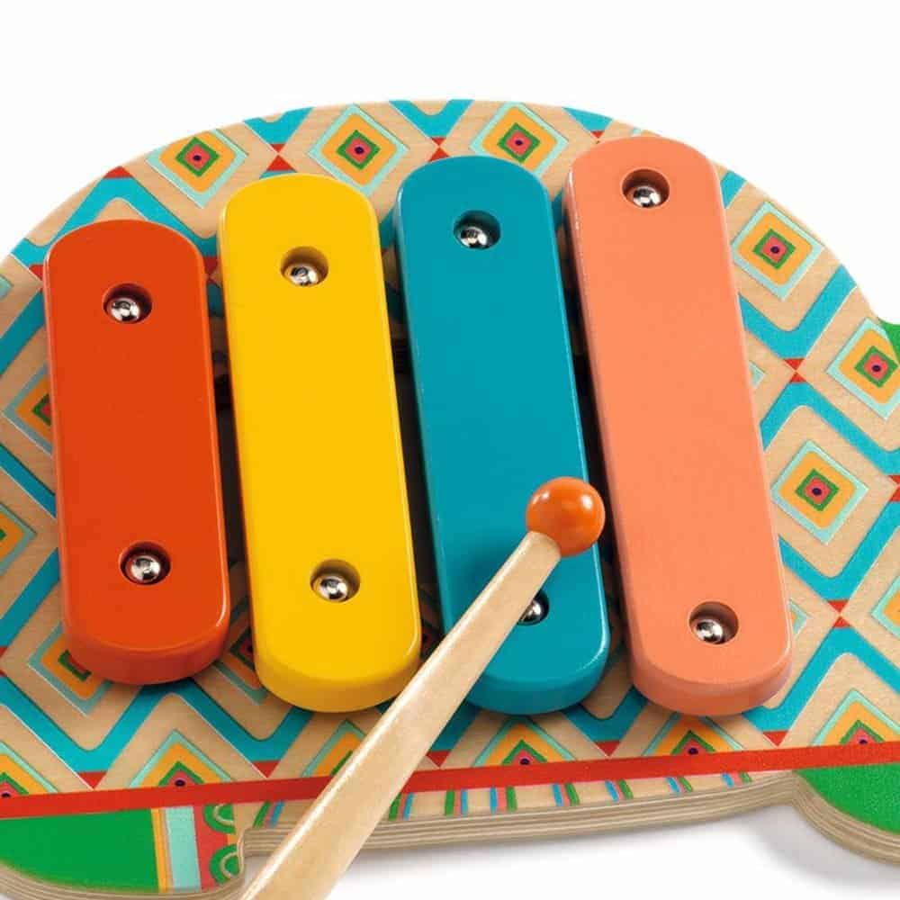Brainkid Toys - Animambo - Cymbal and Xylophone Turtle 3 Animambo - Cymbal and Xylophone Turtle - Image 3